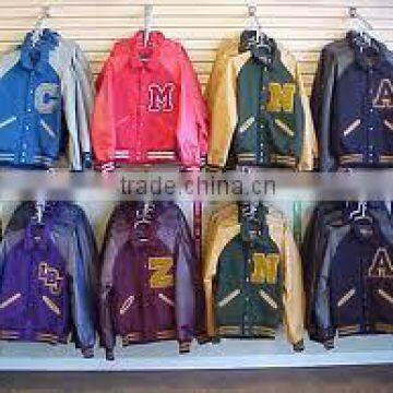 Custom embroidered varsity jackets