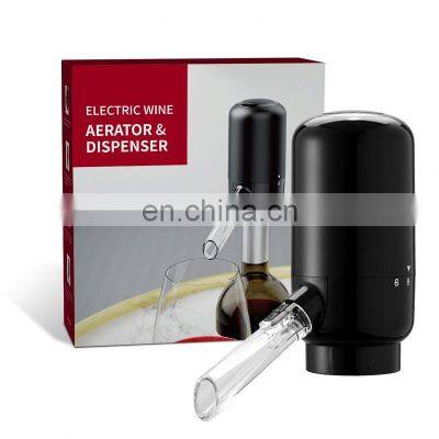 Amazon Hot Sell Mini Automatic Wine Aerator Pourer