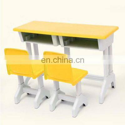 Height adjustable kids study table and chair