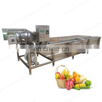 Food industrial washing machine Vegetable and fruits processing  washing machine factory