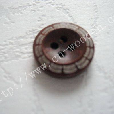 The manufacturer provides marking wood button 30mm laser pattern cartoon wood button wood button pear wood button