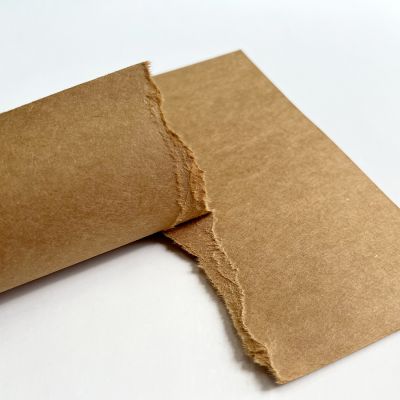 Without Fluorescence Kraft Paper Tape American  Single Sided Kraft Cardboard