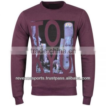 Printed sweatshirt: custom fabric printing sweatshirt