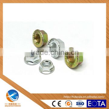 HANDAN AOJIA FASTEN FLANGE NUTS,LOCK NUTS WITH GOOD QUALITY