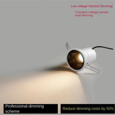 24V Dimming Spotlight Intelligent No Main Light Low Voltage Embedded Small Hill Sky Lantern Unlimited Dimming