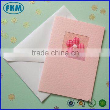 dark pink envelope card