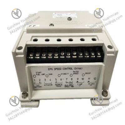 WOODWARD 8290-191 Electrical governor control module
