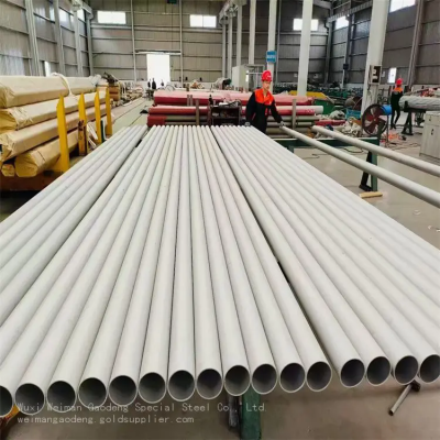 Food Grade SUS34779/304H/S30409/S321H Stainless Steel Pipes Factory Supply for Food and Beverage Processing Lines