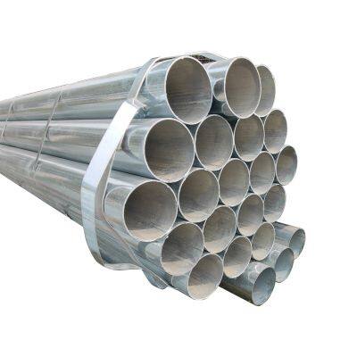 SAE 1008 1010 1020 Hot DIP Galvanized Round Steel Pipe / Gi Pipe Pre Galvanized Steel Pipe Galvanized Tube photo-1