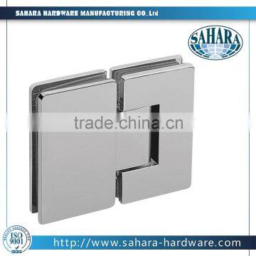 China Gaoyao Good Quality Glass Hardware Accessories 90 Degree Glass Shower Door Hinges photo-3