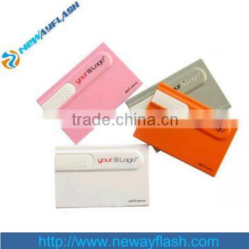 Promotional logo printing credit card usb flash drive