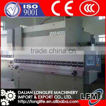 WF67Y-350x3200 CE cheap hydraulic plate bending machine