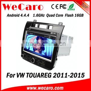 Wecaro WC-VT8009 Android 4.4.4 car stereo 2 din for volkswagen touareg radio dvd radio gps 1080p 2011-2015