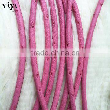 New Arival 100% Genuine Ostrich Leather Cord European Standard High Quality Leather for Bracelet photo-4