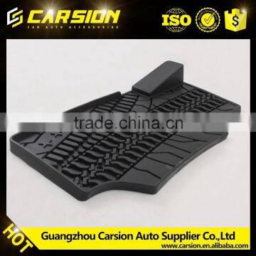 Auto Accessories Rubber Floor Mat Car Mat For Jeep Wrangler JK 2007-2014 4x4