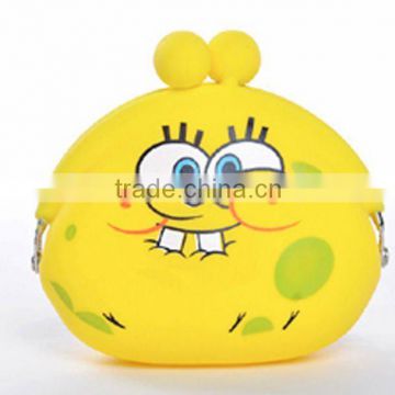 Promotion silicone wallets for coins purse soft