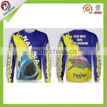 quick dry mesh fabric custom polyester fishing shirt design