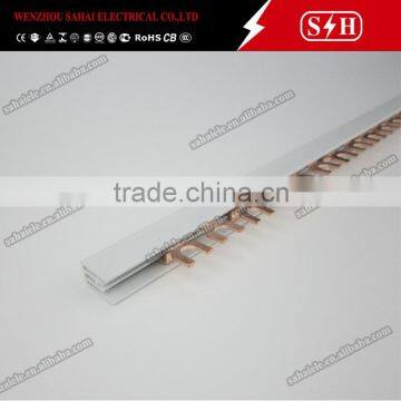 Terminal Block Connector Copper Busbar With U or Fork Type for 1 p Mcb photo-4