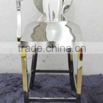 Stainless Steel Base High Chair Bar Stool Quality Choice photo-3