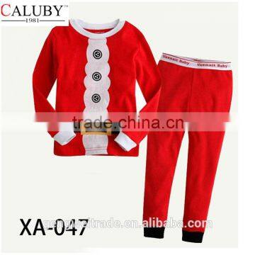 Christma Winter Children Homewear Suit Boy Longsleeve Cotton Pajamas