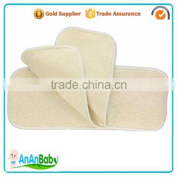 AnAnbaby Free Shipping Reusable 4 Layers Hemp Cotton Inserts photo-3