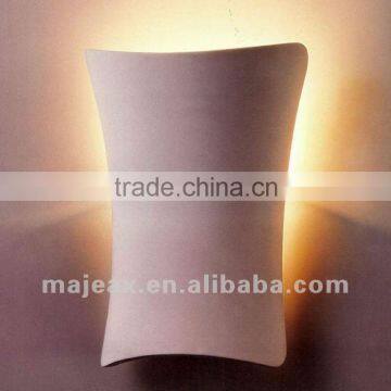 horse saddle E14 socket plaster gypsum indoor wall lamp