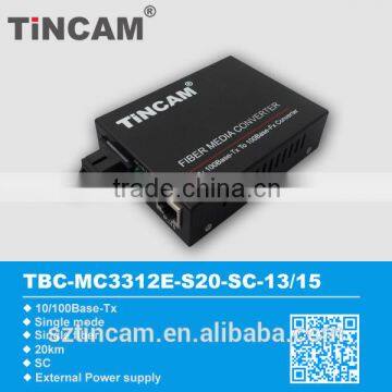 Fiber Optical Communication Equipment 10/100M Optical Media Converter