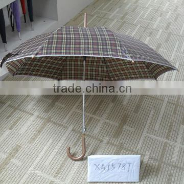 long metal rain umbrella