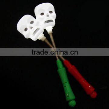 Halloween Pumpkin/Skull LED Light Stick Flash Glow PVC Fluorescence Sticks With Shaking Spring Party Decoration photo-5
