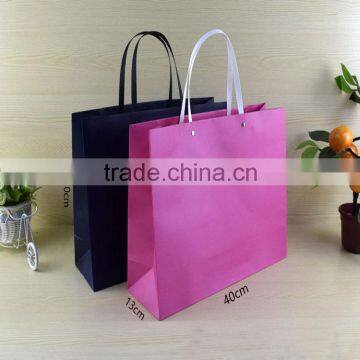 2016 New Fancy Custome Logo Printed Shopping Bag ,gift Bag,paper Bag With Handle photo-4