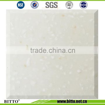 China best selling white acrylic solid surface for fast food table counter