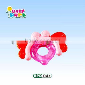 funny silicone baby water filled teether