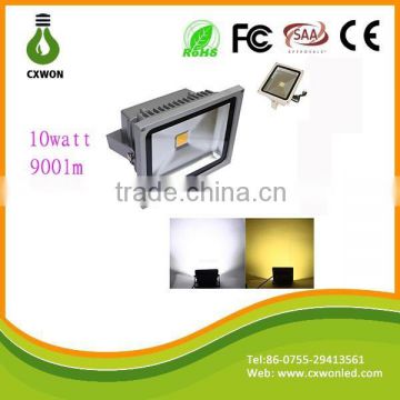 Outdoor 90lm/w led flood light 10w ip65