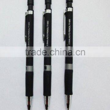 2mm lead blue/black automatical pencil with sharpener