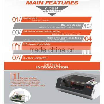 Bodor Cheap Mini Desktop Cnc Laser Engraving Machine Price From China photo-3