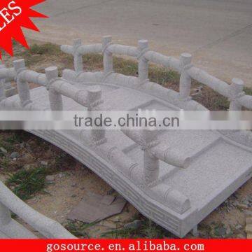 outdoor garden granite bridge