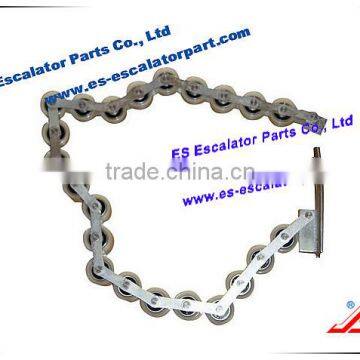 Silver, Escalator return guide for Kone