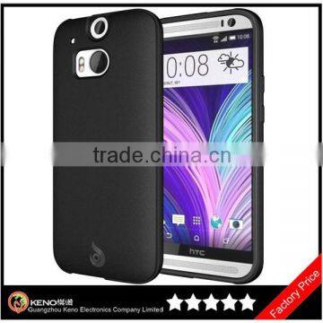 Keno Matte Back Flexible TPU Cool Skin Gel Case for HTC One M8