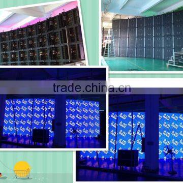 P10 Outdoor Curved Full Color Led Display Wall Xxx Led Video photo-2