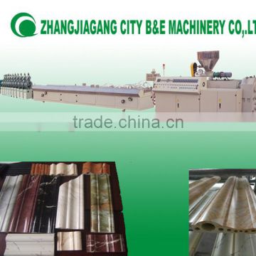 stone plastic composite artificial marble profile production line/making plant/machine