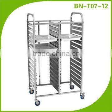 Cosbao Stainless Steel Hotel Food Tray Trolley (BN-T07)