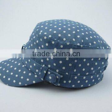 cheap denim military cap