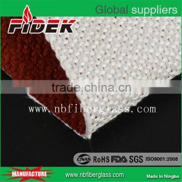 Twill Woven Fiberglass Insulation Cloth Coated Silicone