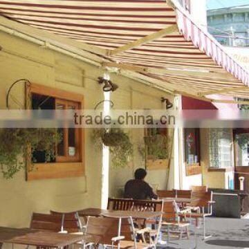 Retractable aluminum folding arm Awning