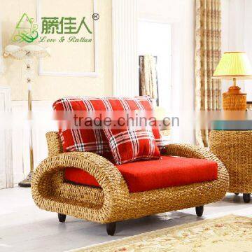 Modern Interior Wicker Handicraft Hand Woven Living Room Sofa Couch Set Natural Rattan Indoor Furniture Quality Choice photo-2
