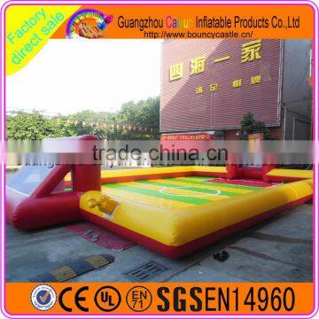 High quality&cheap inflatable football field,soocer court for sale