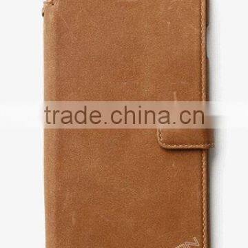 New arrival genuine leather phone case for iphone 6 and samsung note 4