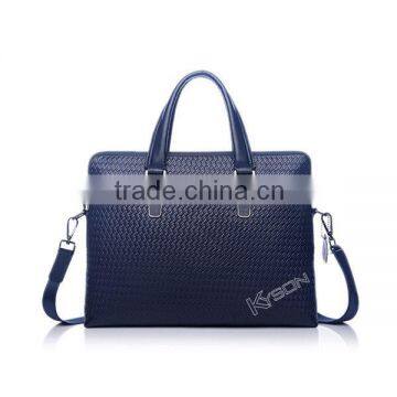 Mans leather carry bag executive business bag