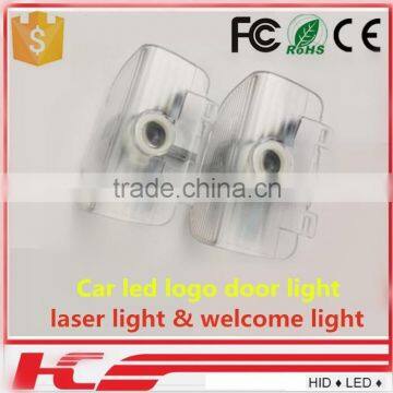 wireless plug and play led door logo laser light welcome light