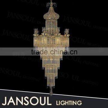 2015 chic modern chinese new style spiral asfour crystal chandelier candle stand pendant lightings for wedding party